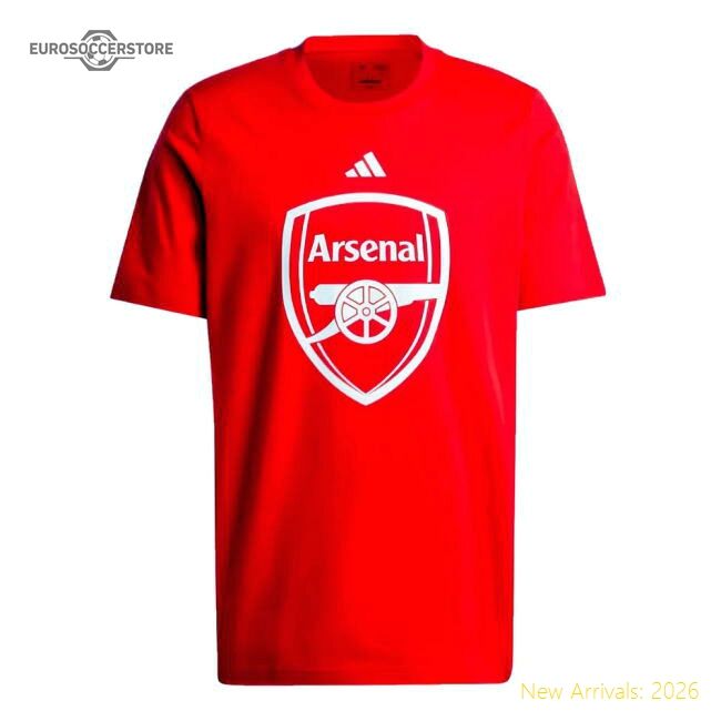 Premium 2024-2025 Arsenal Dna Graphic Tee (red) (your Name) - Premium