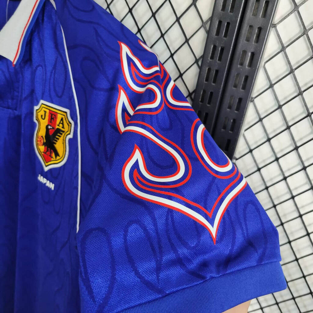 Japan 9899 Home Retro Soccer Jersey Football Shirt - Official Replica