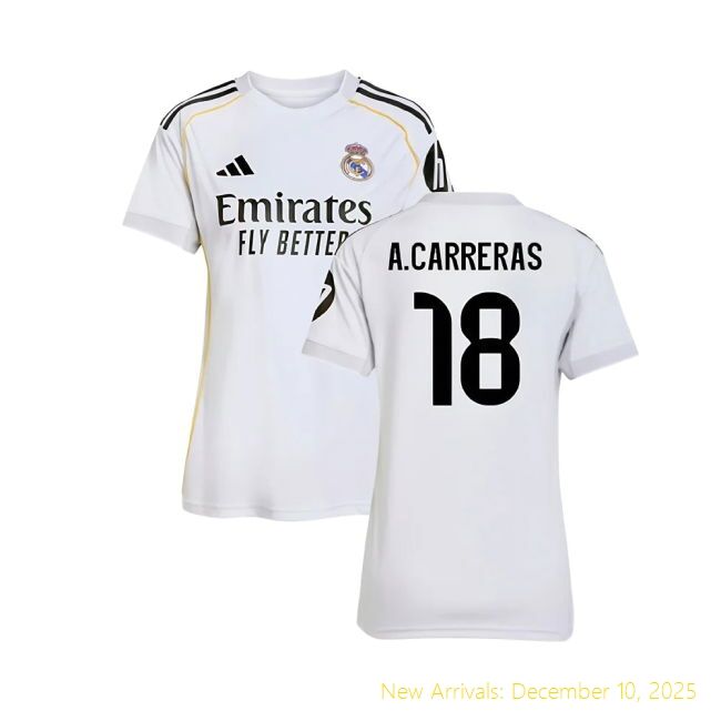 2025-2026 Real Madrid Home - Official Licensed - Durable Fabric