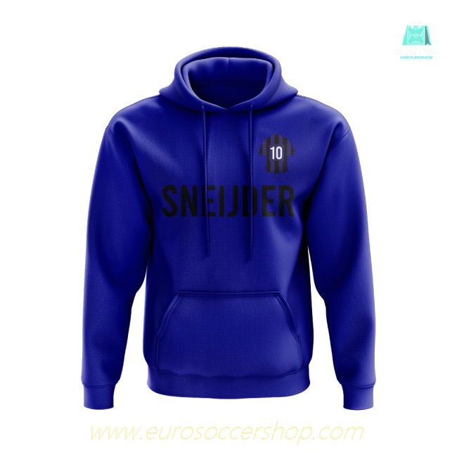 Wesley Sneijder Inter Milan Number Hoody (Blue)
