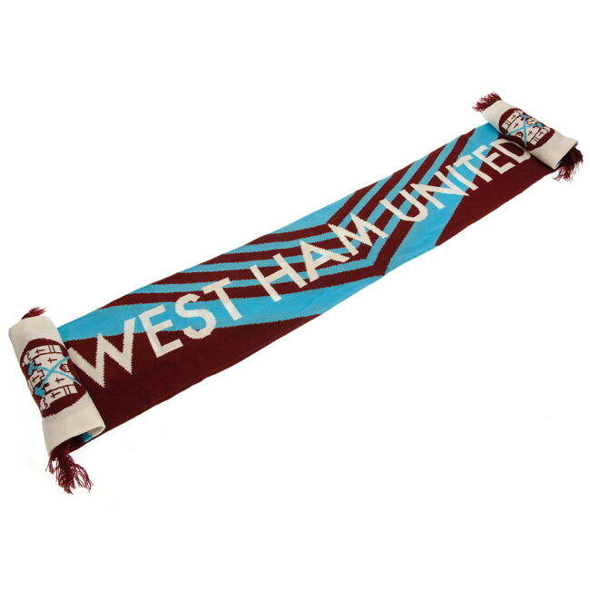 Professional 2025-2026 West Ham Scarf With Retro Design - Champions