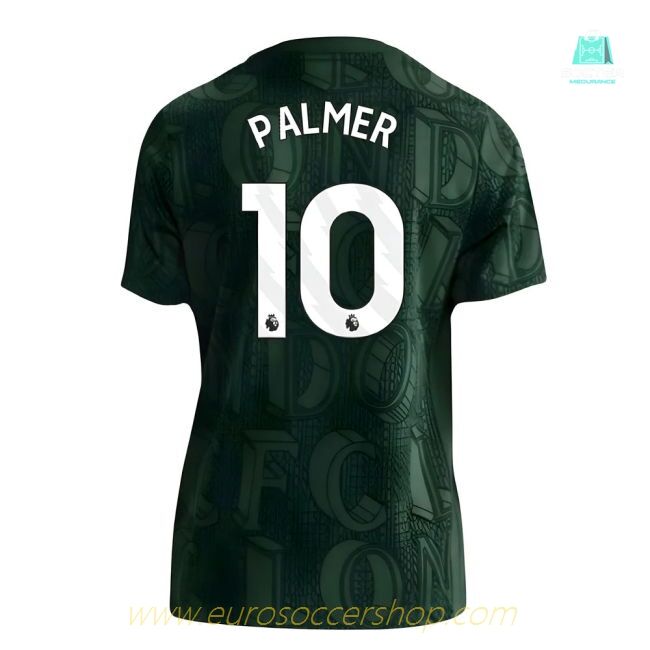 2025-2026 Chelsea Pre Match Shirt (Green) - Kids (Palmer 10)