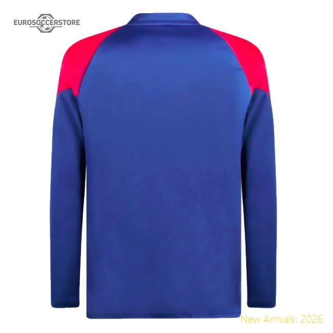 Popular 2023-2024 Ac Milan Training Half Zip Top (Sapphire)