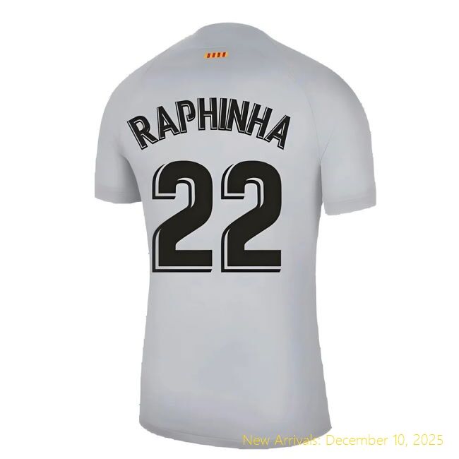 2022-2023 Barcelona Barca Elite Third Shirt (RAPHINHA 22) - Discounted