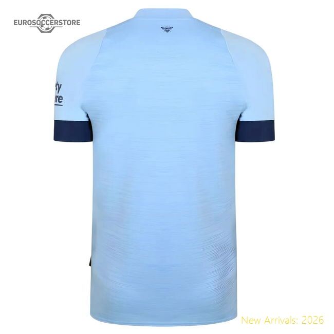 2022-2023 Brentford Away Champion-quality Jersey Advanced Textile