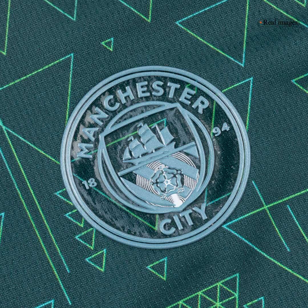 Manchester City Fourth Away Kids Soccer Jerseys Kit 2025/26