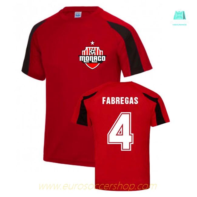 Cesc Fàbregas Monaco Sports Training Jersey (Red)