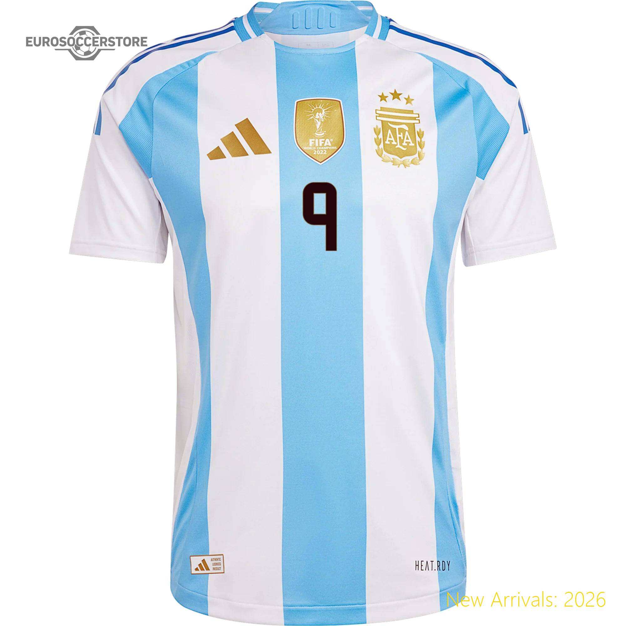 Fashionable Premium Men Arg Football Legend Home Jersey 2024