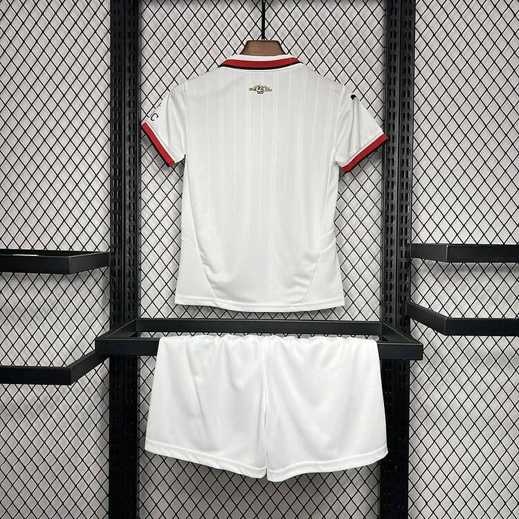 Advanced Fabric Kids AC Milan 2425 Away Kit ShirtShorts