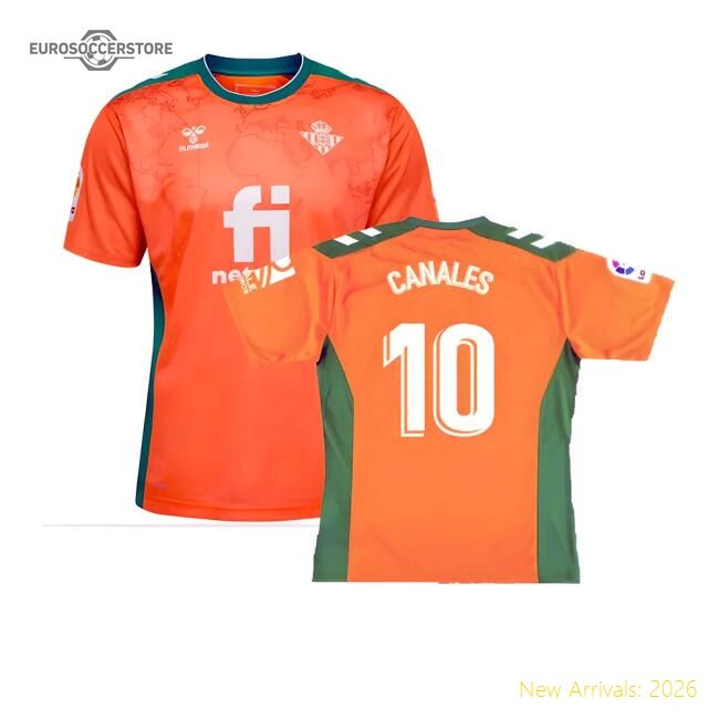 2022-2023 Real Betis Change Jersey (canales 10) - Fan Design