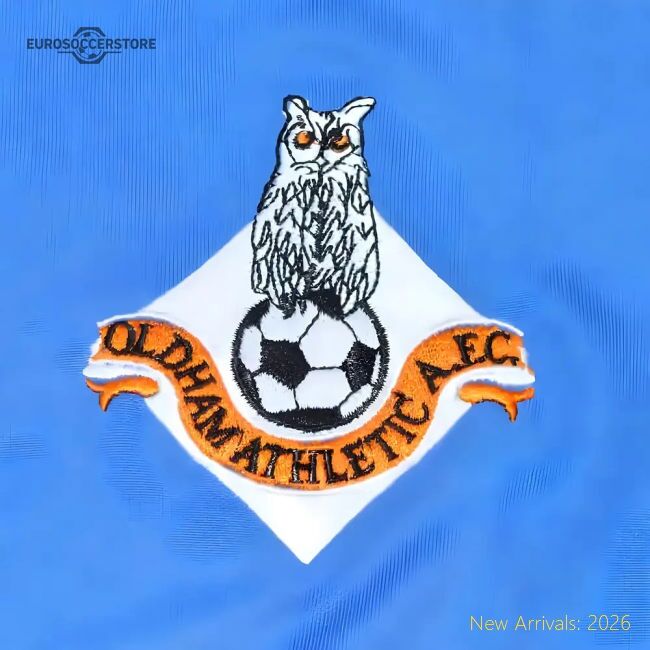 Official Oldham Athletic 1985-1987 Retro Football Shirt - Premium