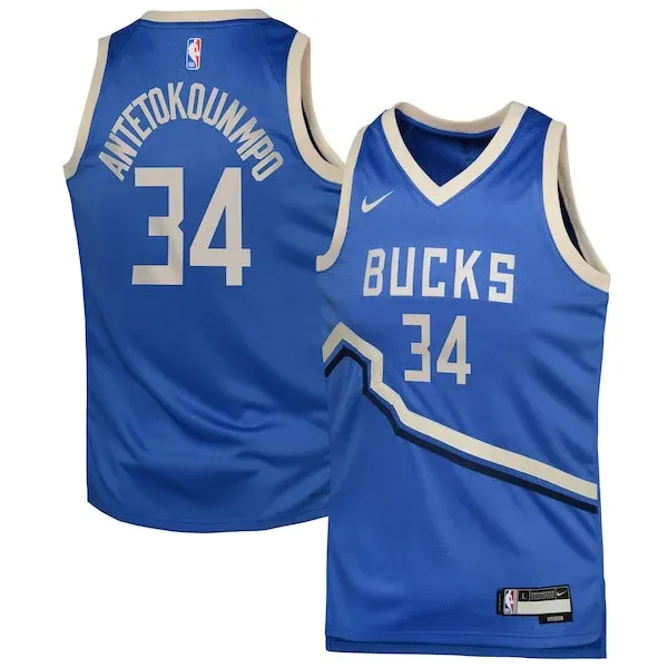 Giannis Antetokounmpo MIL Swingman Jersey - vintage Basketball #2
