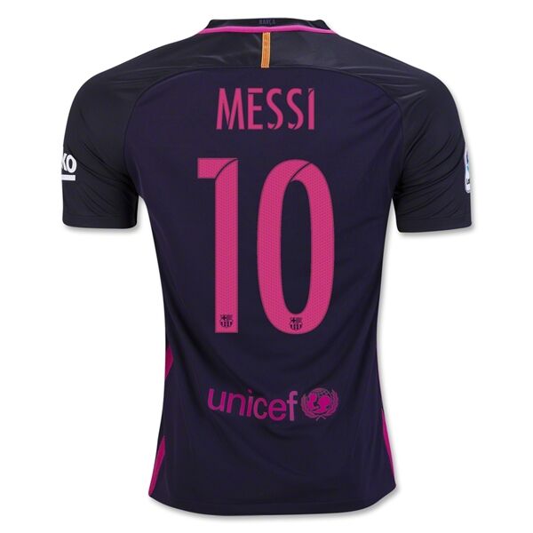 Barcelona 201617 Away MESSI 10 Shirt - Official Replica 11905
