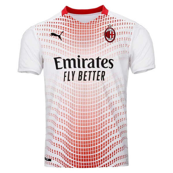 AC Milan 20-21 Away White Soccer Jersey Shirt - Official Replica 8973