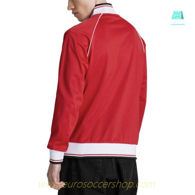 Man Utd 1999 Home Inspired Retro Track Jacket (Red)