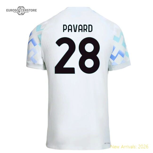 Inter Pavard Match-ready Away Jersey Italian Football Macron Hyperwave