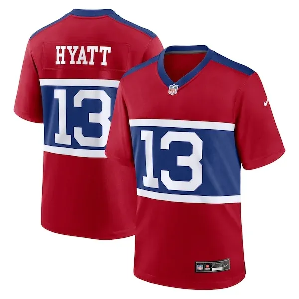 None Jalin Hyatt Game Jersey - Red | NFL Player Jersey | NFL Football