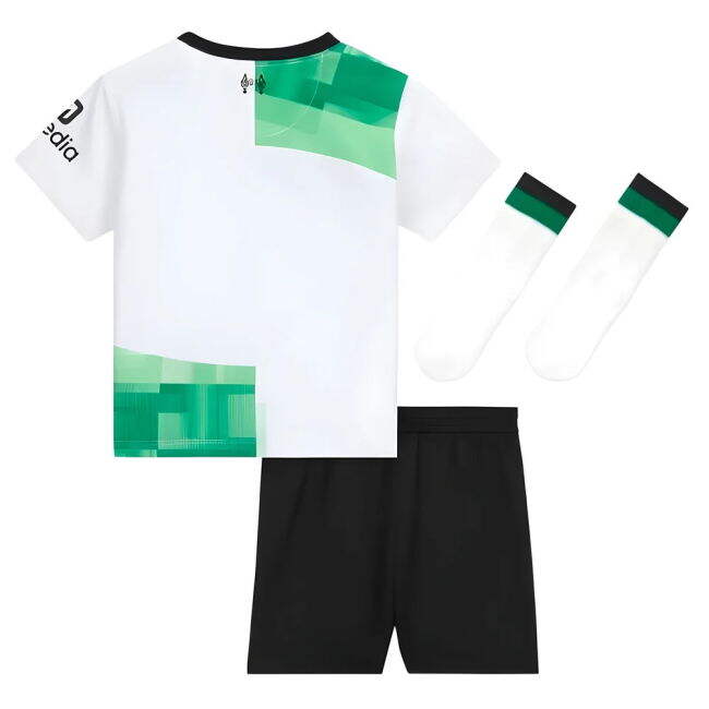 soccer jersey 2023-2024 Liverpool Away Little Boys Mini Kit (Alexan...