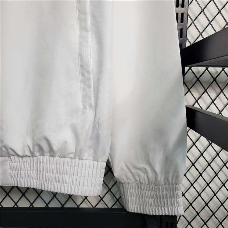 2324 Tottenham Hotspur White Windbreaker Jacket - Official Replica