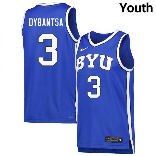Officially Licensed Youth #3 A.j. Dybantsa Royal White Style