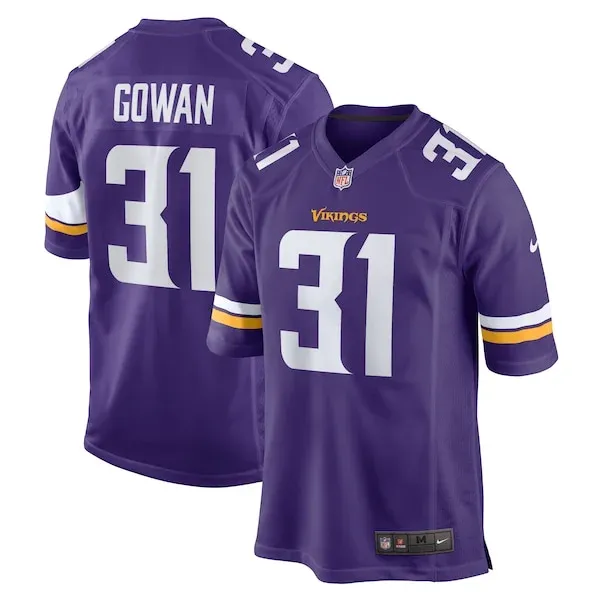 None Game NFL Jersey - Purple | Game-Day Football Apparel | NFL Footba