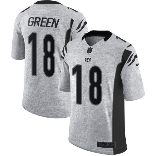 NFL Cincinnati Bengals A.J. Green #18 Green None Limited Jersey