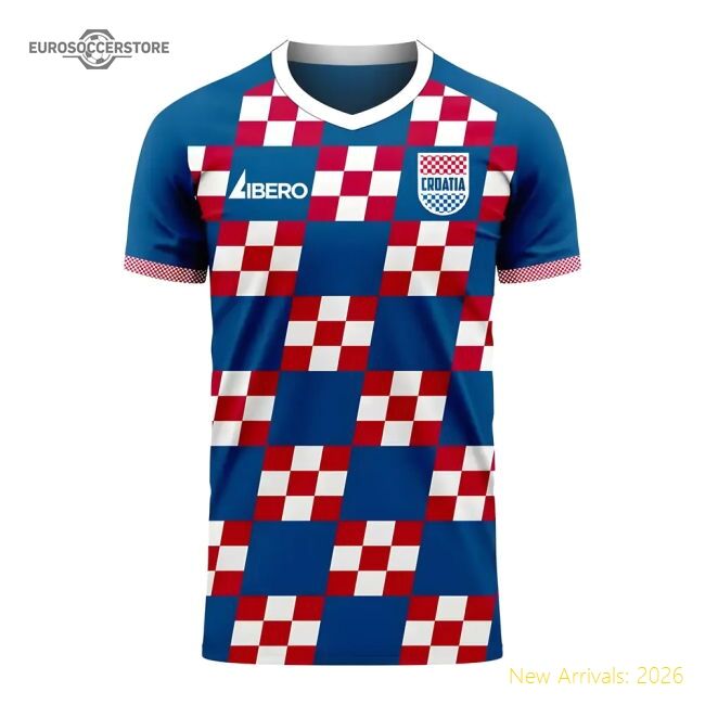 Croatia 2025-2026 Authentic Away Kit (cro) Sleek Fashion-forward