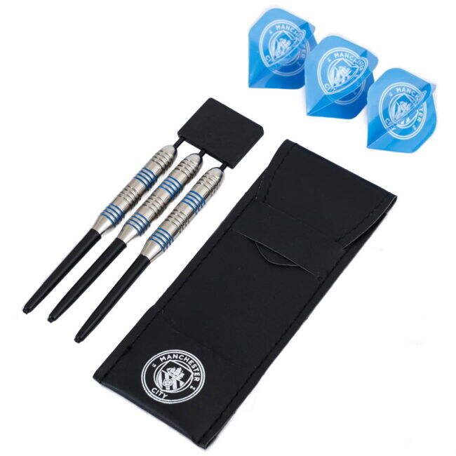 replica Manchester City FC Darts Set