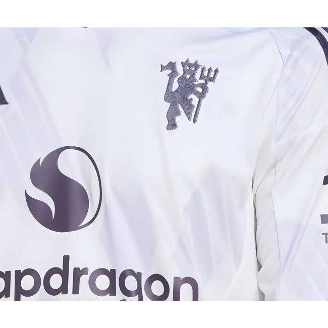 2025-2026 Man Utd Long Sleeve Away Shirt (Ugarte 25)