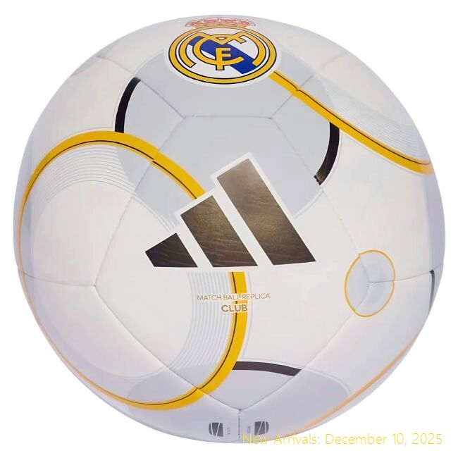 High-Quality 2025-2026 RM Real Madrid Club Football (White) -