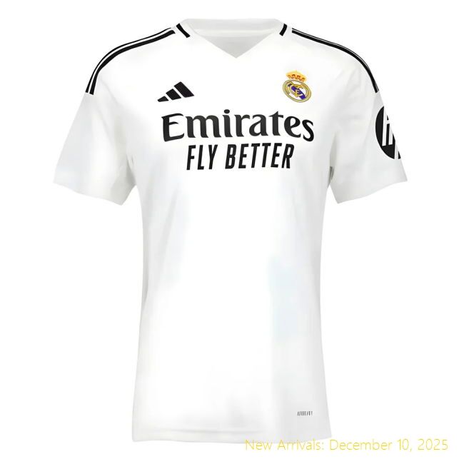 Official Real Madrid 2024-2025 Home - La Liga - Professional Grade