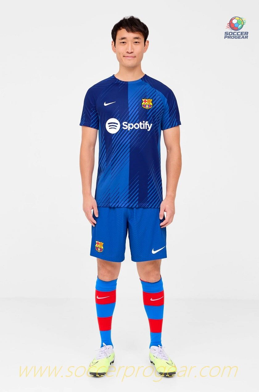 Barca Pre Match Soccer Jersey Blaugrana 2023 2024