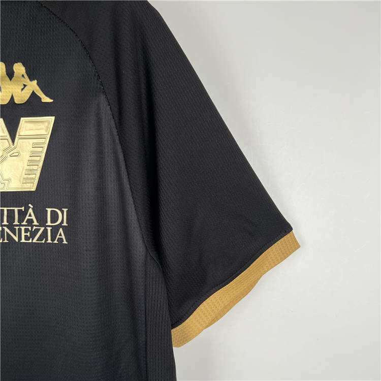 Venezia FC 2324 Home Black Soccer Jersey Football Shirt - Official
