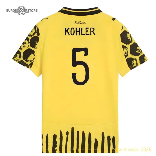 Top-grade 2025-2026 Kidsuper X Borussia Dortmund Cwc Shirt