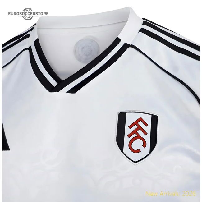 Fulham Epl Home Pro-level Jersey Advanced Textile Quick-dry