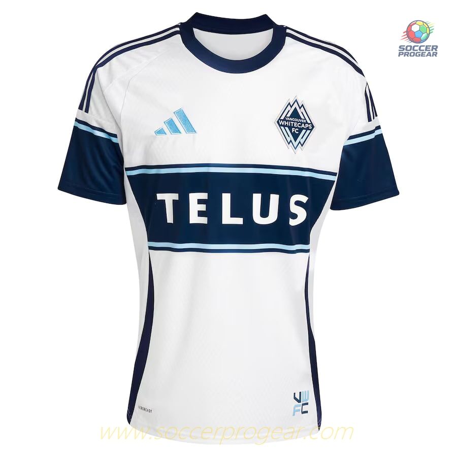 Vancouver Whitecaps FC Home Team Football Jersey 2025/26 Collection