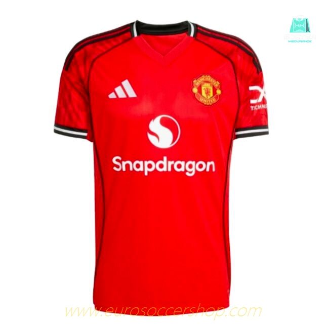 2025-2026 Man Utd Home Shirt (Cunha 10)