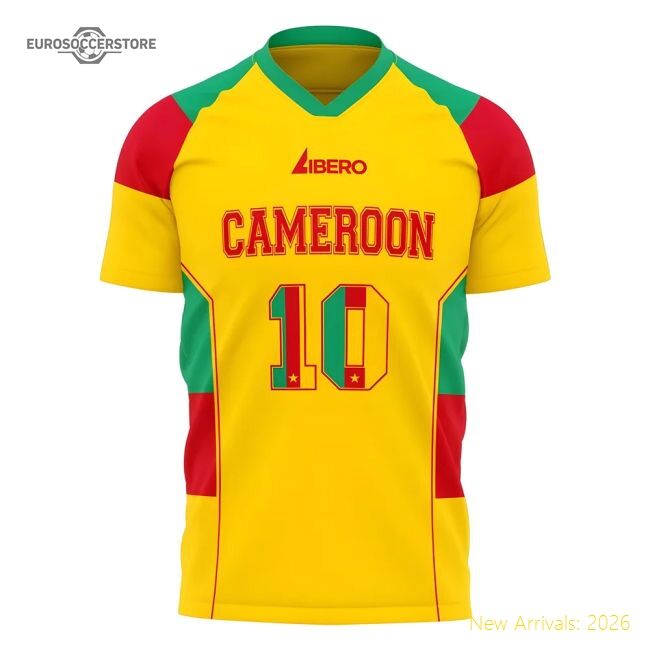 Premium-grade African Giants World Cup Supporters Jersey (yellow)