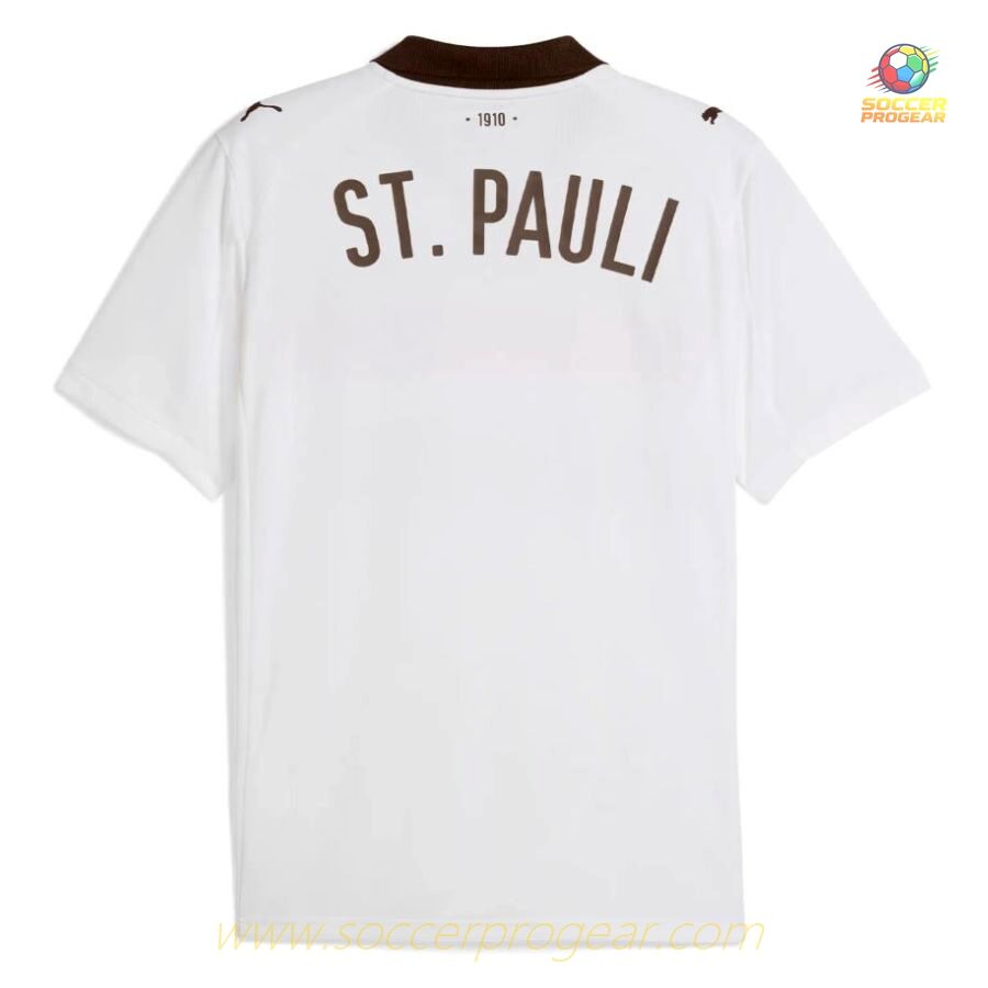 Soccer Team Shirt St. Pauli Away 2025-26 Edition