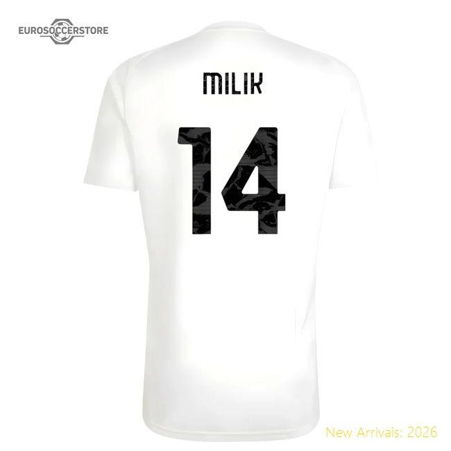 First-class 2025-2026 Juve Training Tee (white) (milik 14)