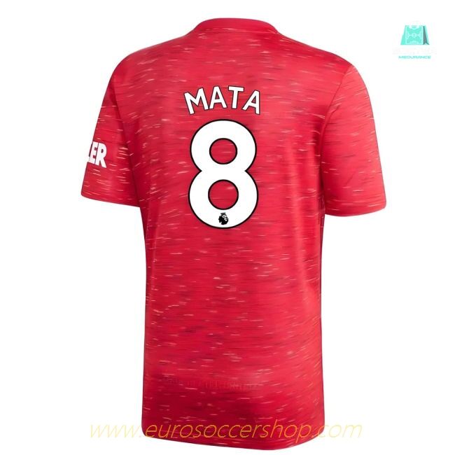 2020-2021 Man Utd Adidas Home Football Shirt (MATA 8)