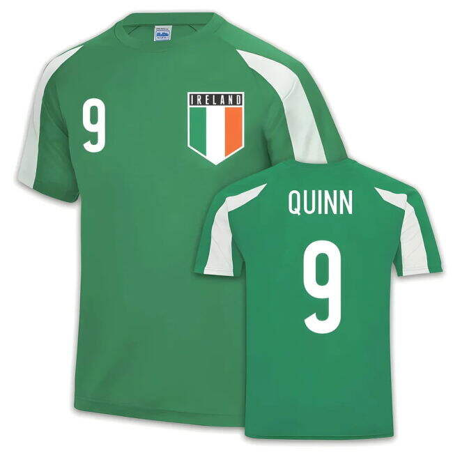 Licensed 2025-2026 Ireland European Football Training Shirt (Niall 9)