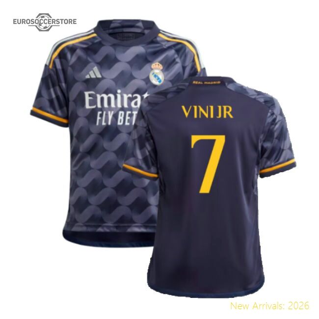 Elite 2023-2024 Real Madrid Second Jersey (kids) (vini Jr 7)