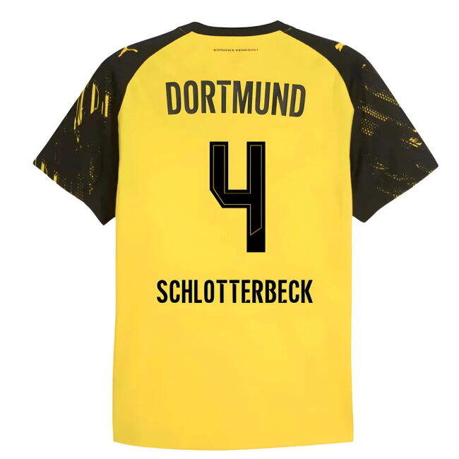 Borussia Dortmund Home 2025-2026 - top quality t-shirt sleek v1.805