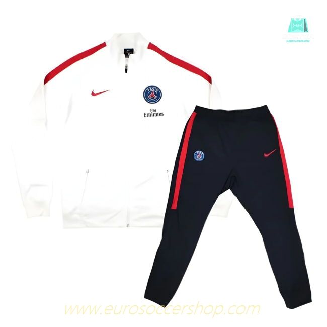 PSG 2015-16 Nike Tracksuit Top and Bottoms (L) (Very Good)