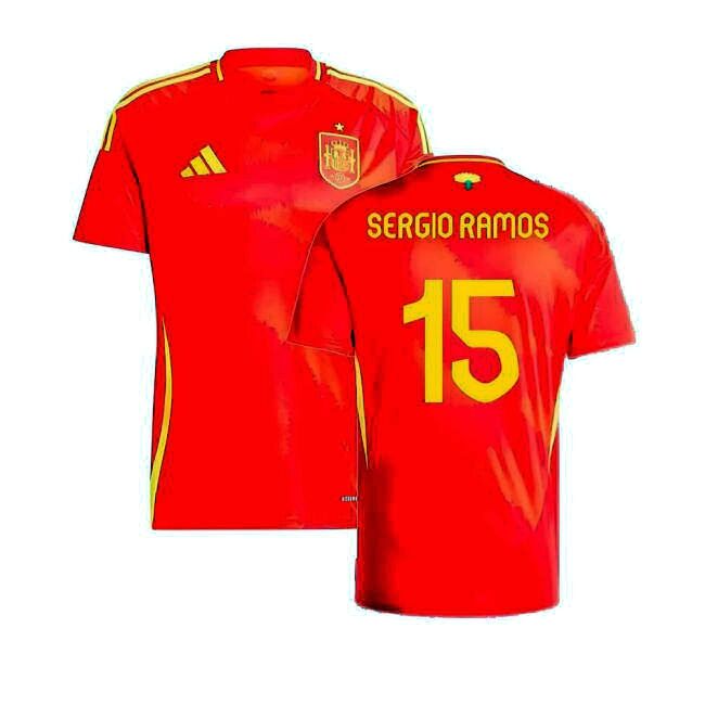 Spain International Team Rare Piece Home Exclusive Kit (Sergio 15)