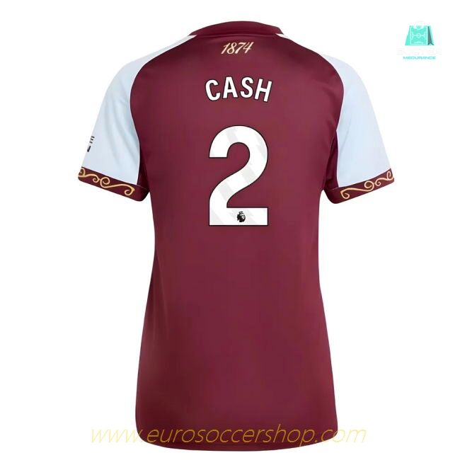 2025-2026 Aston Villa Home Shirt (Womens) (Cash 2)