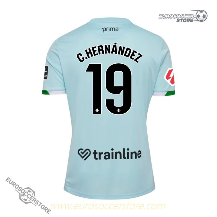 C.HERNÁNDEZ's 25-26 Season Real Betis Away Jersey