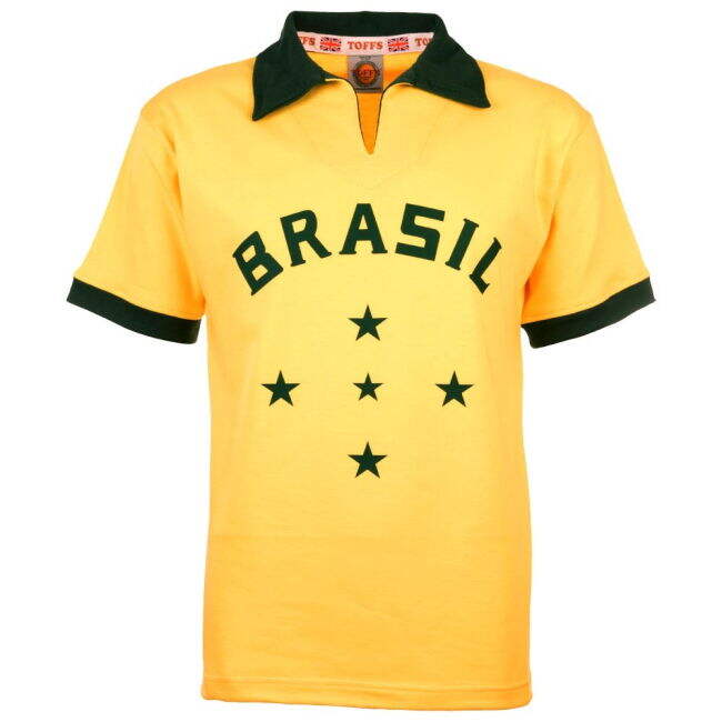 Brazil 1960 Brazil Football Team Replica Jersey - Adults Version