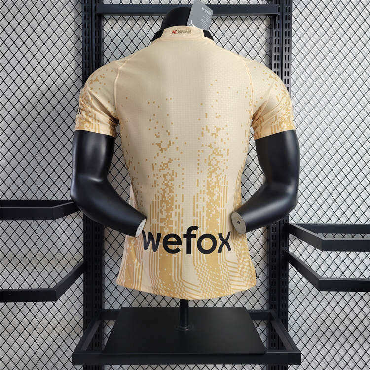 AC Milan 2324 Yellow Special Edition Shirt Player Version - Official